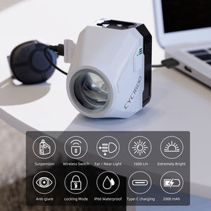 SoRider Luz Bicicleta Alto Brillo 2000 Lúmenes Bicicleta Multifunción Recargable SoRider Carretera <span class=keywords><strong>MTB</strong></span> Ciclismo Luces Delanteras - Product Image 4