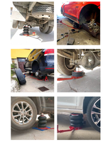 5 tonnes Portable Pneumatique Airbag Jack Ascenseur Air Bag Cric De Voiture Gonflable Air Ballon Ascenseur Jack Pour Voiture