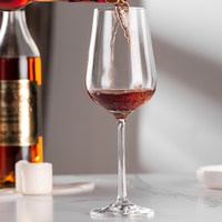 Lunettes à vin en cristal personnalisées, 400ml, livraison gratuite, style gâteaux chauds, de haute qualité, verre à vin transparent, gobelet en cristal