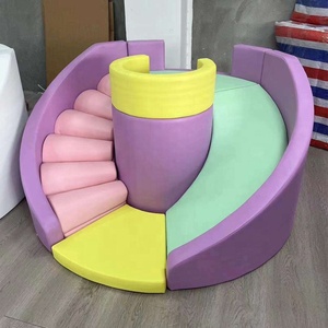 Bloques <span class=keywords><strong>de</strong></span> Espuma Suaves con Forma <span class=keywords><strong>de</strong></span> Luna Colorida para Niños, Asientos <span class=keywords><strong>de</strong></span> Juego para Interiores y <span class=keywords><strong>Centros</strong></span> <span class=keywords><strong>de</strong></span> Educación Temprana - Product Image 2