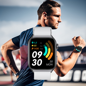 Đồng hồ thông minh 2025 Pro, kết nối GPS, định vị, chống nước IP68, theo dõi nhịp tim, theo dõi sức khỏe, màn hình vuông TFT, tương thích với iPhone - Product Image 4