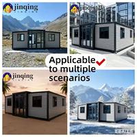 Zhongchen – Conception moderne d'espace de vie intégré, villa conteneur extensible de 20 pieds, maison mobile préfabriquée avec cuisine, prête à l'emploi