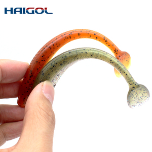 Appât souple coloré <span class=keywords><strong>pour</strong></span> la pêche, leurre <span class=keywords><strong>pour</strong></span> attraper des poissons comme les brochets et les sandre, queue de pagaie, coloré, matériel <span class=keywords><strong>pour</strong></span> pêcher dans les lacs, 10 cm, 5 pouces, 13cm - Product Image 5