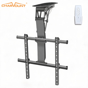 Soporte de Techo Motorizado para TV con Control Remoto, Plegable Automático, para Hogar y Oficina - Product Image 1