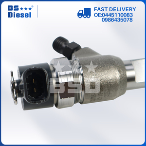 Inyector de combustible de piezas de repuesto de coche 0 445 110 083 0986435078 inyectores diésel Common Rail 0445110083 para <span class=keywords><strong>Fiat</strong></span> - Product Image 2
