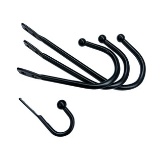 Mingmao Wall Mounted Iron Hook Round Durable Single Hook For Clothes Hat Jewelry <b>Backpack</b> Storage - Product Image 2