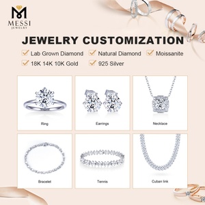 Anillo de Compromiso y Eternidad de Oro de 18k con Diamante Cultivado en Laboratorio, Joyería Personalizada MSR-1983 - Product Image 6