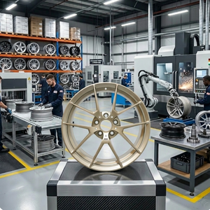 Rines de Aleación Forjados en Oro, Diseño de Cinco Radios 763M, 17-23 Pulgadas, 5x120/5x112/5x115 para <span class=keywords><strong>Serie</strong></span> 2/<span class=keywords><strong>3</strong></span>/4/5, M2, M3/M4/M5/M6, F30-F36, F80-F87 - Product Image 1