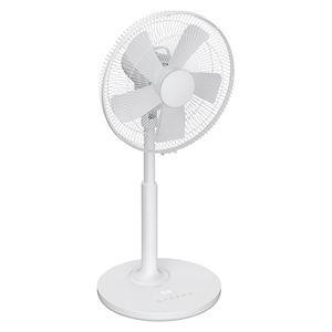 RUNAL 12.9 Inch Custom Smart 360 Degree Rotating Floor <b>Standing</b> <b>Fan</b> Remote Control Battery Household Use Plastic Adjustable Heig - Product Image 1