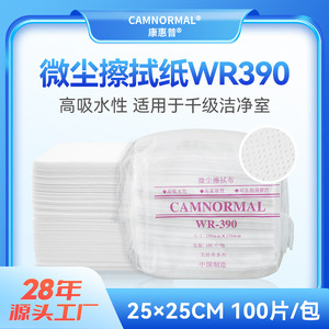 ผ้าเช็ดทำความสะอาดอุตสาหกรรมแบบไม่เป็นขุย Camnormal ขนาด 250 มม. x 250 มม. ผลิตในประเทศจีน - Product Image 5