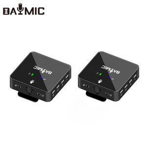 Micrô Mini UHF Không Dây DAYMIC Micrô Máy Ảnh Trên Youtube Micrô Thẻ Âm Thanh Không Dây Cho Livestream Hội Nghị - Product Image 2