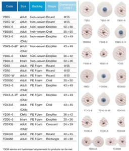 Électrode de surveillance jetable <span class=keywords><strong>ECG</strong></span> en mousse PE ronde non tissée pour adulte professionnel - Product Image 6