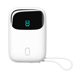 พาวเวอร์แบงค์ OEM รุ่นยอดนิยม ความจุ 10000mAh พร้อมสายชาร์จ C และ LTN ในตัว, ชาร์จเร็ว 22.5W, หน้าจอ LED, เครื่องชาร์จโทรศัพท์แบบพกพา - Product Image 4