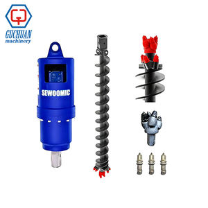 Tarière hydraulique Guchuan fabriquée en Chine avec des composants essentiels : moteur, engrenage, roulement - Product Image 1