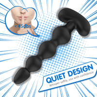 Vibrateur vaginal en silicone souple pour télécommande, jouet sexuel vibrant, plug anal, perles anales, jouets sexuels pour hommes et femmes