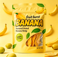 Sachet refermable personnalisé avec fenêtre, en plastique alimentaire, pour emballage de chips et de snacks, recyclable