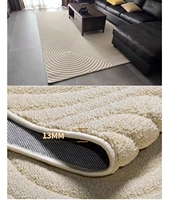 Tapis de salon de luxe en polypropylène, résistant aux taches et imperméable, collection 2024, best-seller