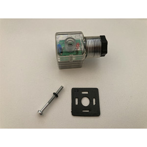 Vanne de commande directionnelle D24A240 315 bars 60 L/min, vanne hydraulique électromagnétique à installation rapide, connecteur - Product Image 1