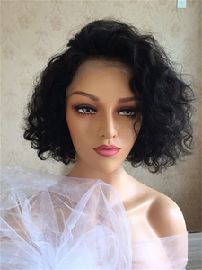 HTHAIR Side Part Curl Style Human Hair <strong>Pixie</strong> <strong>Cut</strong> <strong>Wigs</strong> <strong>Pixie</strong> <strong>Cut</strong> Lace Front <strong>Wigs</strong> - Product Image 6