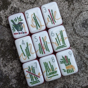 Set di Tessere Mahjong Americane Incise in Acrilico 2026 Hot Sale - Orange Is With Me - Gioco <span class=keywords><strong>da</strong></span> <span class=keywords><strong>Tavolo</strong></span> per Casinò e Scommesse - Product Image 2