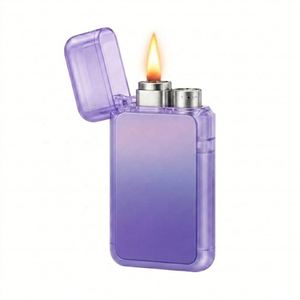 Portable Electronic Lighter with Transparent Windproof Design Outdoor <b>BBQ</b> Cigarette Smoking Bar Best Selling - Product Image 3