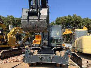 Excavatrices sur pneus d'occasion Hyundai 210W-9 d'origine, 22 tonnes, moteur Cummins pour travaux de terrassement lourds, composants principaux disponibles à la vente - Product Image 6