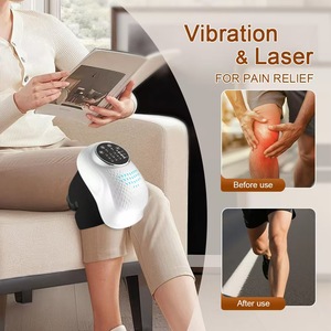 Fisioterapia Térmica Eléctrica con Control Táctil LCD, Compresión de Aire para Piernas y Rodillas, Vibración, Calor, Alivio del Dolor Corporal y de Pies - Product Image 5