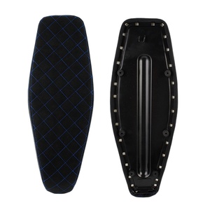 YHMOTO Motorcycle Rear Flat <b>Bench</b> Sitz Sitzbank Blue Sutures Cushion <b>Pad</b> for Simson S50 S51 S70 Moped Motorrad Ersatzteile - Product Image 1