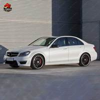 Kit carrosserie style C63 pour Mercedes Benz W204 LCI, comprenant pare-chocs avant et arrière, jupes latérales et calandre, années 2011-2014