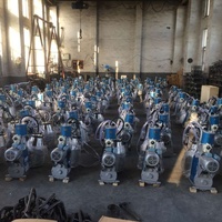 Machine à traire portable à piston unique pour vaches et chèvres, avec seaux/barils de 25 L, moteur à essence