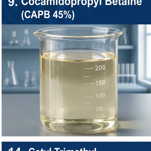 Cocamidopropil Betaína Líquida al 35%, Materia Prima para la Producción de Champú, Gel de Ducha, Jabón Corporal y Productos Espumantes - Product Image 2
