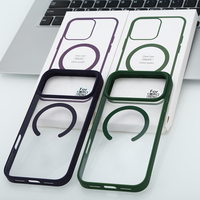 Coque Rigide Personnalisée en PC et TPU Transparente pour iPhone 17 avec Chargement Magnétique, Étui de Téléphone Mobile pour iPhone 17 16 Pro Max 17 Air