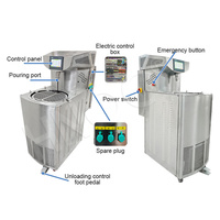 HNOC Machine à tempérer professionnelle en acier inoxydable Temperadoras De Chocolate Pot pour chocolat fondu