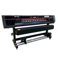 Stormjet 1,6 M Impresora eco-solvente de gran formato Impresora de inyección de tinta Banner Etiqueta Máquina de impresión de vinilo Plotter de inyección de tinta con i3200