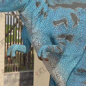 Modelo de Tiranosaurio <span class=keywords><strong>Rex</strong></span> Hecho a Mano, Tamaño Adulto, Disfraces con Patas Ocultas, Animal Animatrónico Realista, Tema Jurásico - Product Image 6