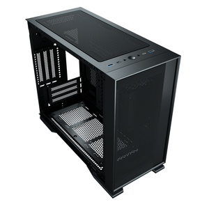 SAMA <span class=keywords><strong>MIni</strong></span> <span class=keywords><strong>ITX</strong></span> oyun kasası ARGB şerit kabine temperli cam metal örgü bilgisayar kasası - Product Image 4