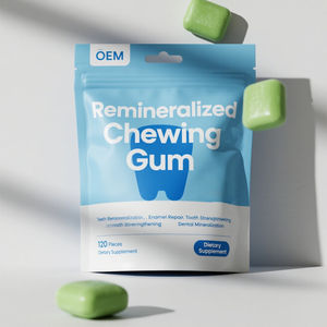 Permen Karet Kesehatan Mulut OEM dengan Nano Hidroksiapatit - Memremineralisasi Gigi, Memperkuat Enamel & Menyegarkan Nafas - Product Image 1