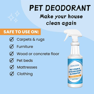 Spray Desodorante para Mascotas OEM con Ingredientes Naturales de Plantas para Perros y Gatos, Elimina Olores Desagradables, Refresca el Pelaje, Suministro de Aseo de Marca Personalizada - Product Image 5