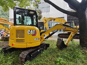 Excavatrice d'occasion CAT303.5E Mini pelle Caterpillar CAT303.5 Pelleteuse sur chenilles CAT303.5E CR Belle apparence à vendre - Product Image 2