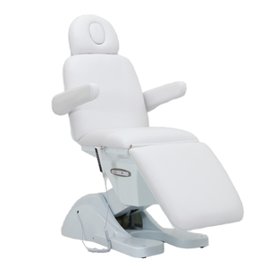 Nuevo cuero Facial pestañas láser cama médico profesional portátil tratamiento belleza cama eléctrica ajustable salón de belleza silla - Product Image 4