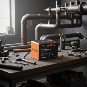 ชุดเครื่องมือต๊าปเกลียวท่อไฟฟ้าอัตโนมัติ Truper P-850-1-1/4, 1-1/4 นิ้ว NPT, สำหรับท่อเหล็ก, ระดับมืออาชีพสำหรับงานก่อสร้างท่อ - Product Image 2