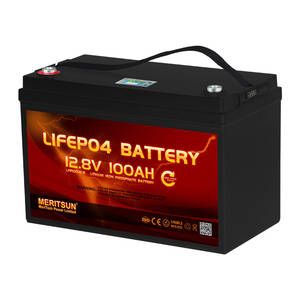 ソーラーリチウムバッテリー12v100Ahリチウムリチウムイオン充電式リチウムポリマーバッテリー - Product Image 2