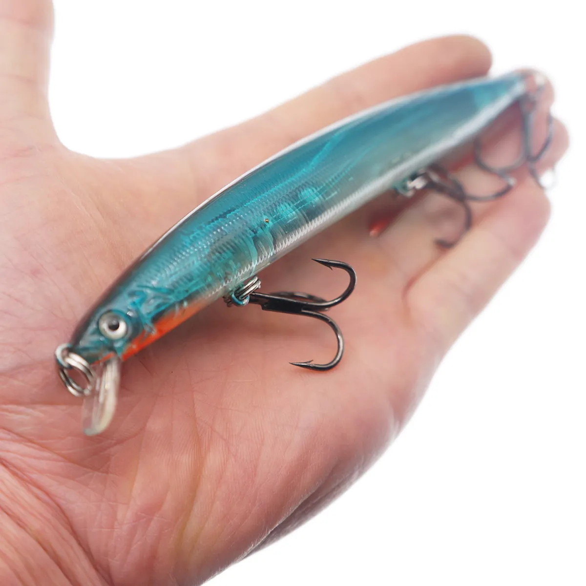 SEA BASS MINNOW 140 mm 22 g Großhandelspreis hochwertige Hockenhaken künstlicher Köder Minnow Angeln Köder klare blaue Farbe