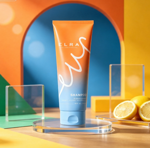 Shampoo ELRA 250ML, soin du cuir chevelu, anti-chute de cheveux, contrôle de la chute des cheveux, revitalisation des cheveux, soin des racines, réparation à la vitamine C pour femmes - Product Image 1