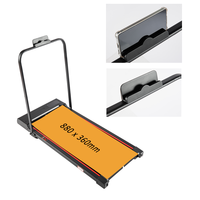 Nuevo Diseño, Caminadora Eléctrica Mini Plegable de 3 Niveles, Pantalla LED, Soporte para Teléfono, Imán, 3 en 1, Ecológica, Quema Calorías, para Oficina