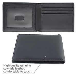 <span class=keywords><strong>Portafoglio</strong></span> da Uomo <span class=keywords><strong>in</strong></span> Vera Pelle con Protezione RFID, Chiusura Aperta, Design Corto e Leggero - Novità di Tendenza - Product Image 3