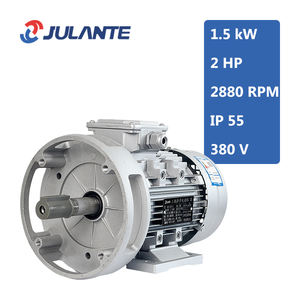 Motor Eléctrico JULANTE MS-<span class=keywords><strong>90S</strong></span>-2 con Cuerpo de Aluminio, 2Hp 1.5Kw, Trifásico, Asíncrono, de Inducción - Product Image 1