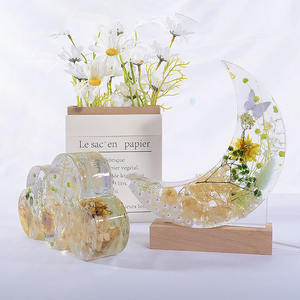 Molde de Silicona para Resina Epoxi, Diseño de Luna, <span class=keywords><strong>Estrella</strong></span>, Nube, Árbol de Navidad y Flores, para Manualidades, Decoración del Hogar y Fiestas - Product Image 3