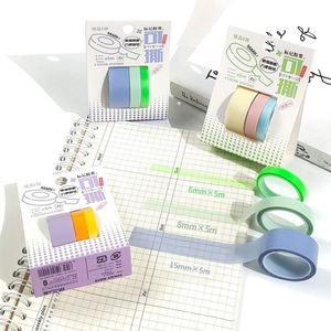 Cinta adhesiva transparente para útiles escolares, pegatinas indicadoras de índice autoadhesivas, removibles - Product Image 2