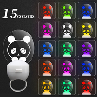 Bague lumineuse LED personnalisée en forme de cœur, colorée et clignotante, pour KTV, soirées du Nouvel An, concerts et événements